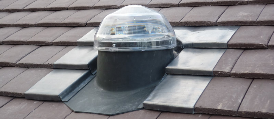 Sun Pipe Roof Installation