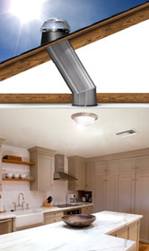 Sun Pipe Kitchen Roof